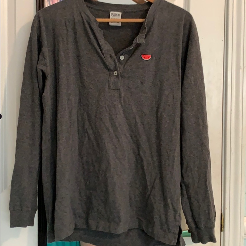Pink longs sleeve shirt